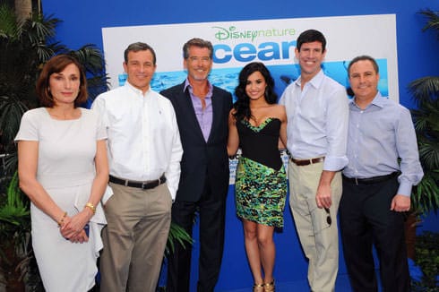 La première hollywoodienne du film Océans de Jacques Perrin et Jacques Cluzaud, le 17 avril.