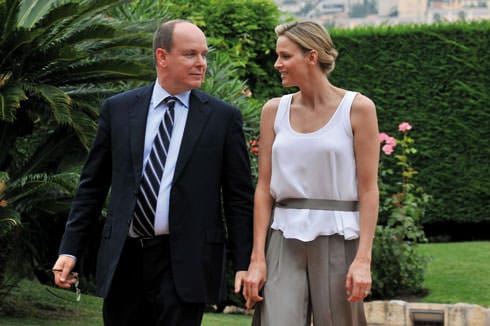 Albert II et Charlène Wittstock - Photo Gaetan Luci / Palais Princier
