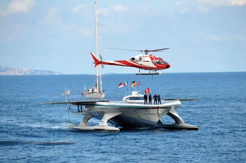 Le Planet Solar le plus grand catamaran solaire du monde