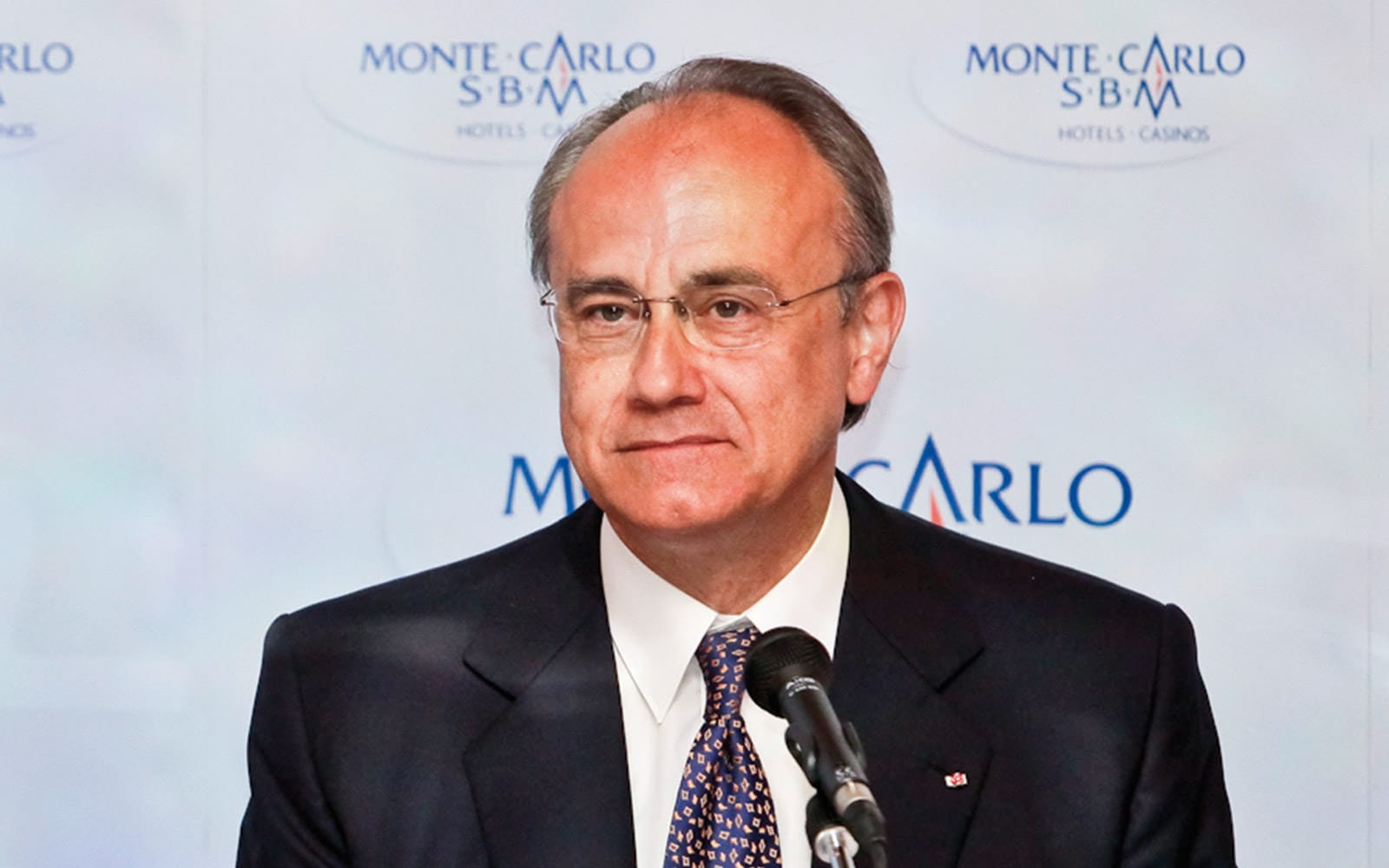 Jean-Luc Biamonti en conférence de presse