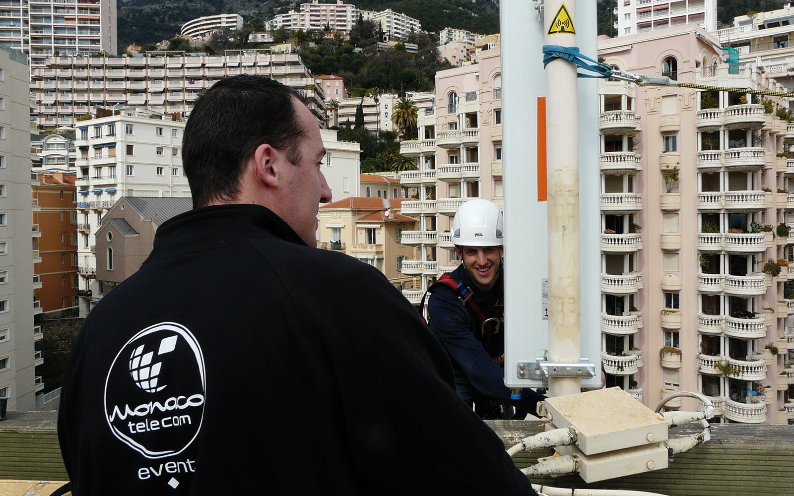 installation d'une antenne