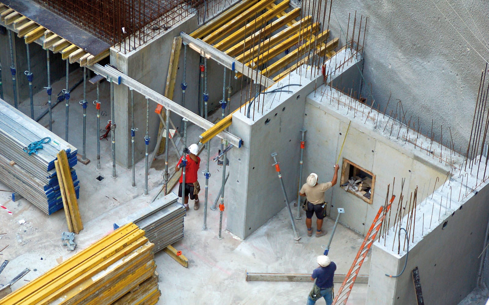 chantier de construction