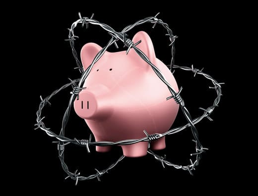 fond-de-reserve-argent-cochon-ist10343841