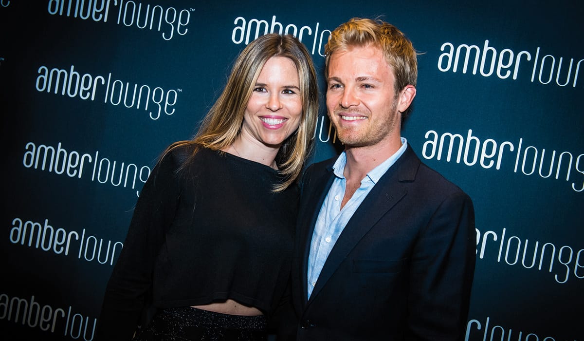 Nico Rosberg et son épouse