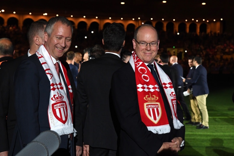 Vadim Vasilyev et le Prince Albert II