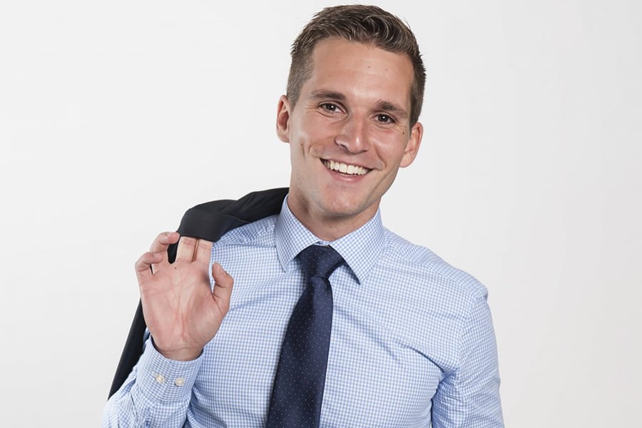 Rémi Feipeler, directeur du supermarché Carrefour Monaco