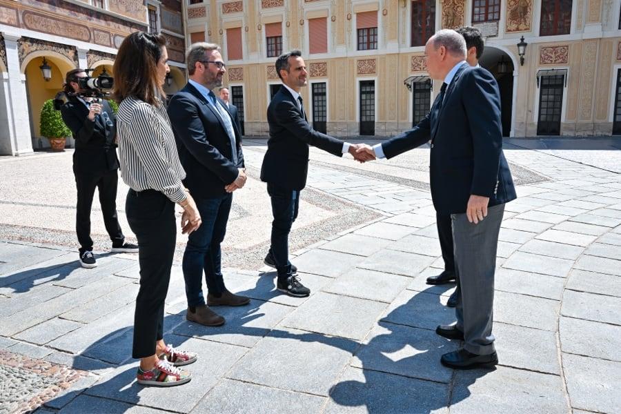 Documentaire F1 Canal+ tournage palais princier