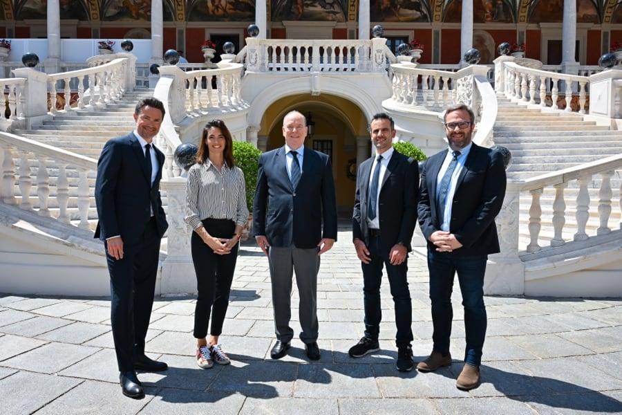 Documentaire F1 Canal+ tournage palais princier