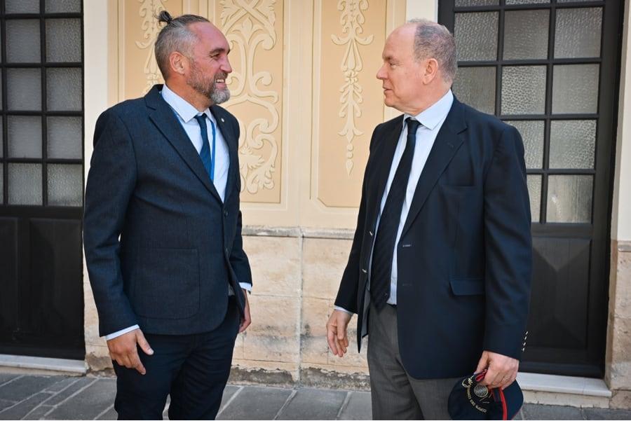 Documentaire F1 Canal+ tournage palais princier