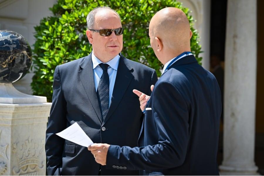 Documentaire F1 Canal+ tournage palais princier