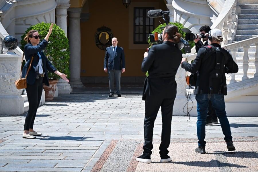 Documentaire F1 Canal+ tournage palais princier