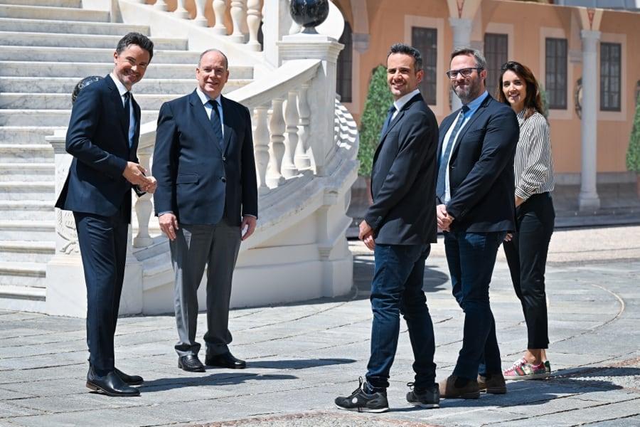 Documentaire F1 Canal+ tournage palais princier