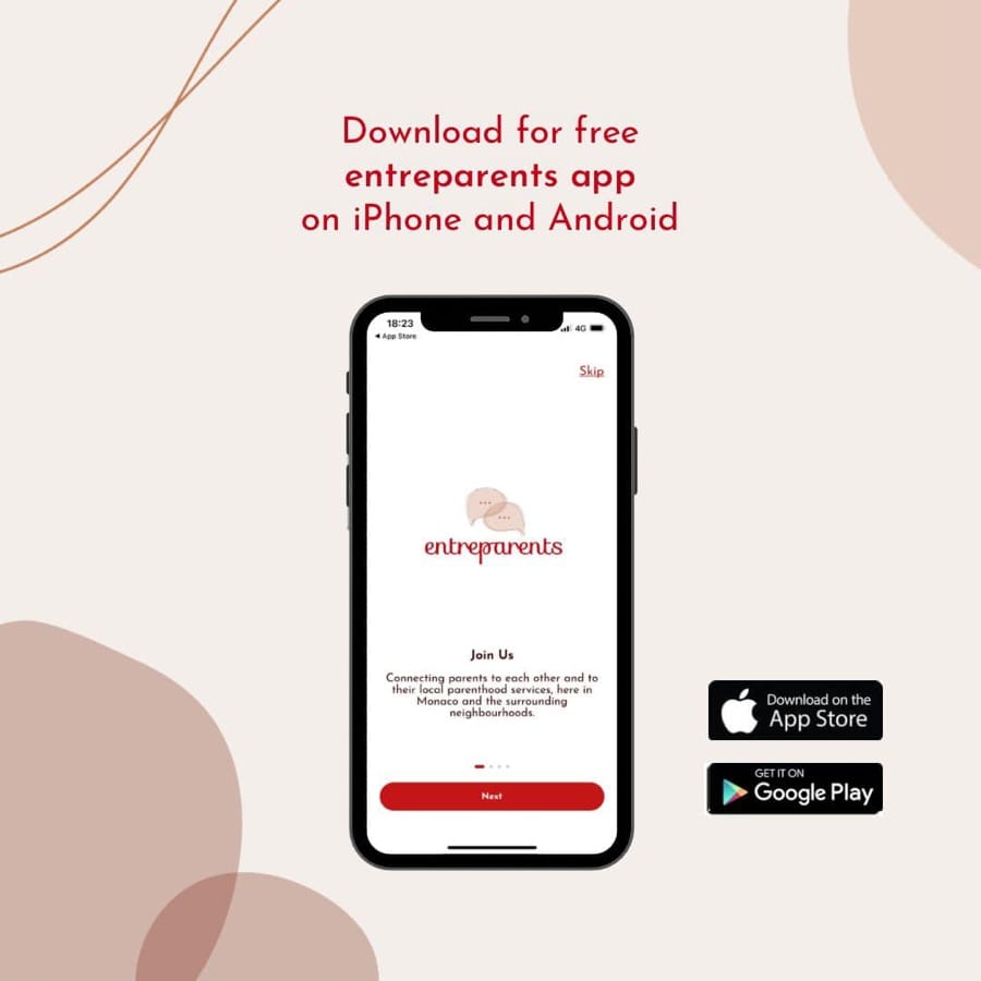 Entreparents application parents