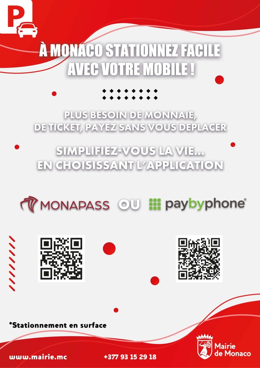 Stationnement mobile Monaco