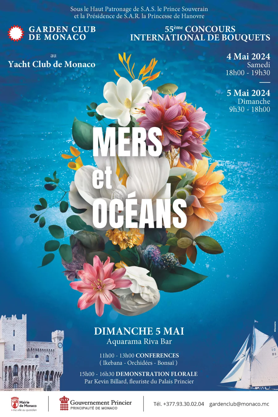 Concours international bouquets Monaco 2024