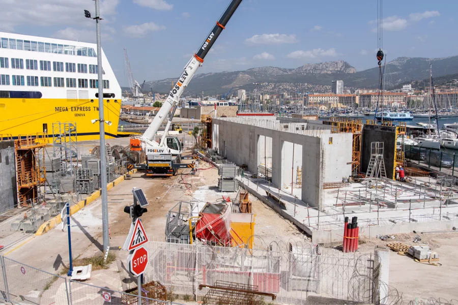 Croisière navire carburant Transport & Environnement Electrification Quai Port