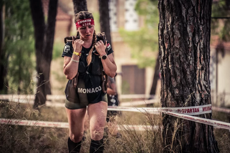 Manon Poyard sport sportive monégasque Ultra Spartan Race Course Monaco