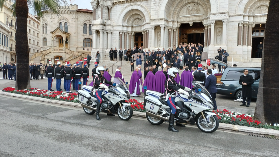 Obsèques Didier Guillaume Cathédrale Monaco Principauté