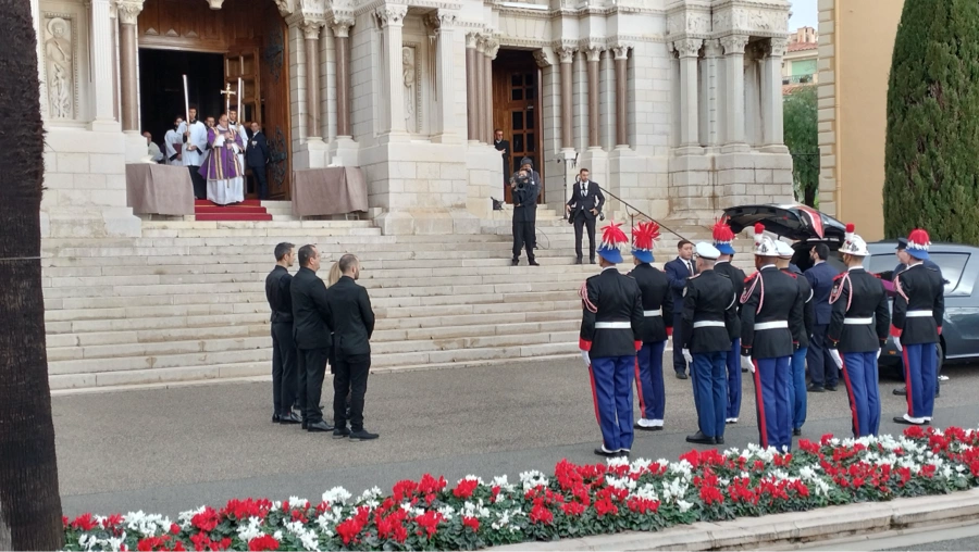 Obsèques Didier Guillaume Cathédrale Monaco Principauté