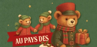 Célébrations des fêtes de fin d'année à Monaco village de Noël