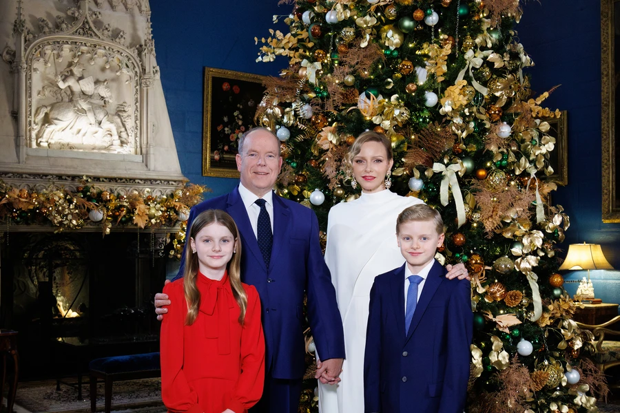 Photo vœux prince Albert II 2026