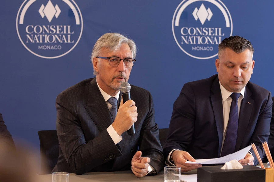 Conseil national - Voeux presse 2026 - Jean Louis Grinda