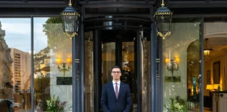 MCSBM - Guillaume Ranvier, Directeur général de l'Hôtel Hermitage Monte-Carlo