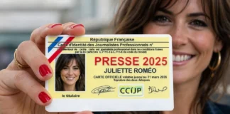 Carte de presse